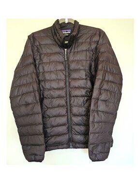 Patagonia Down Sweater Fitted Puffer Jacket XS Black